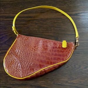 DIOR mini saddle bag